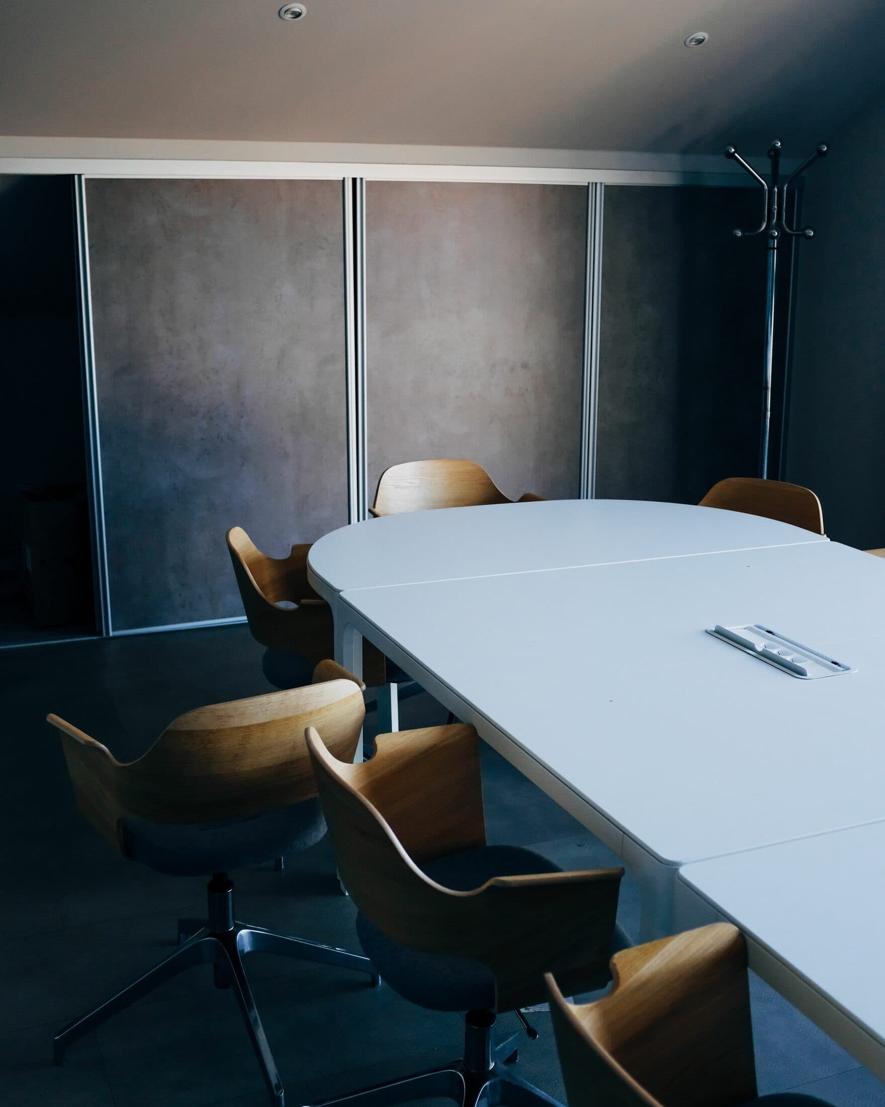 A refined meeting room